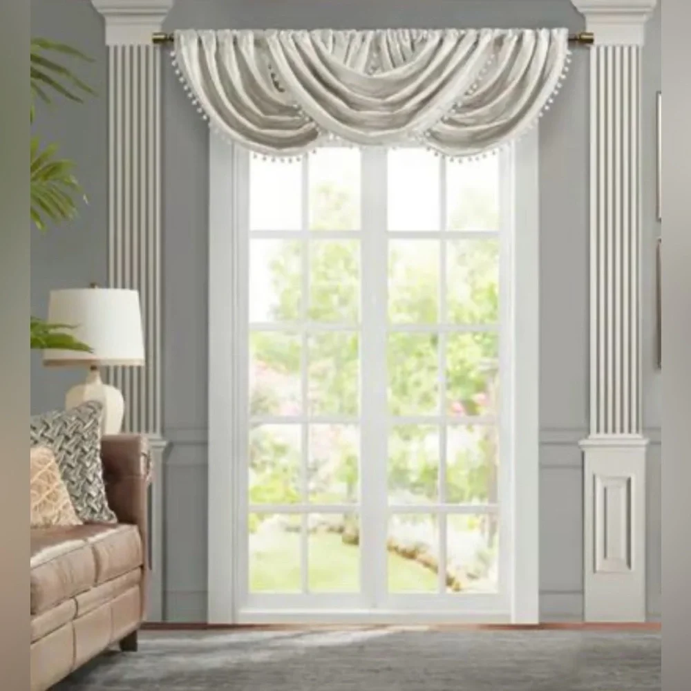 Croscill Classics Avignon Waterfall Valance (Single) - 38x46" Set of 3! - Picture 1 of 7